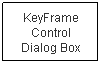 Text Box: KeyFrame Control Dialog Box
